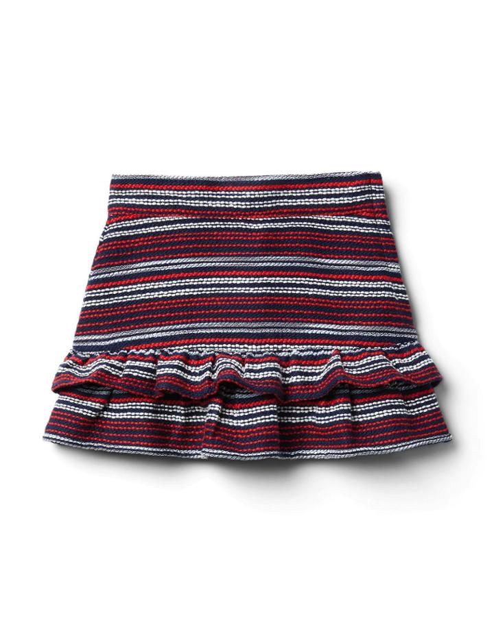 Boucl Ruffle Skirt