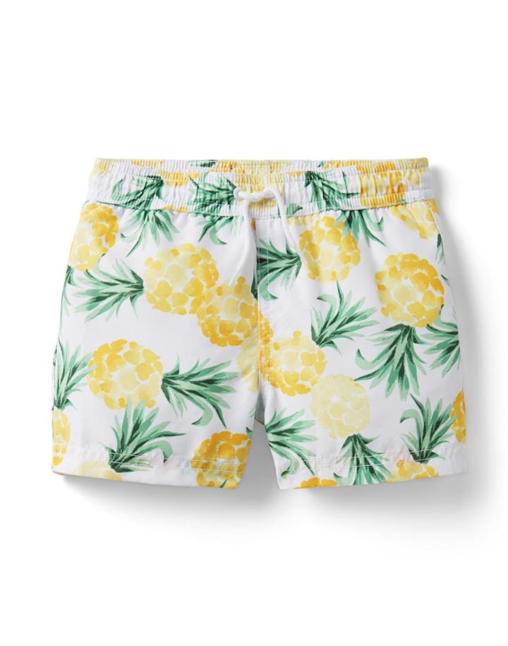 Pineapple Swim Trunk