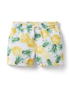 Pineapple Swim Trunk