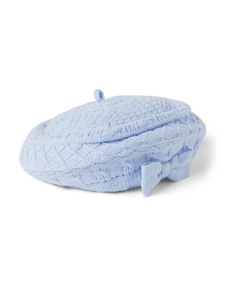 Sweater Bow Beret
