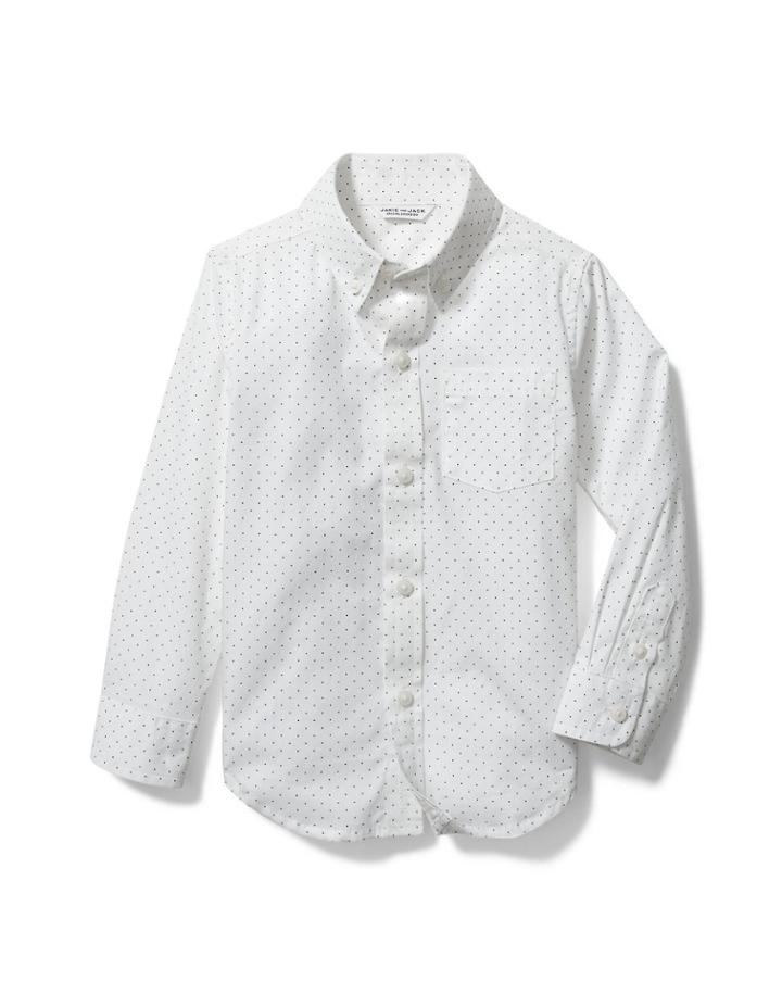 Dot Poplin Shirt