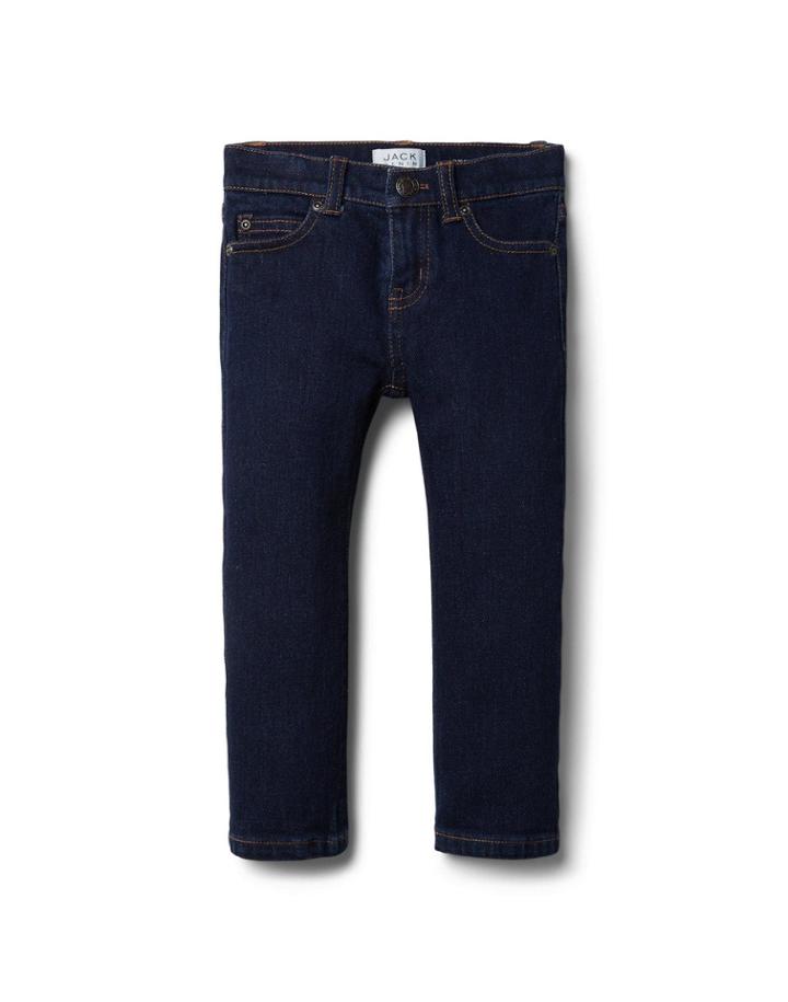 Straight Jean In Rinse Wash