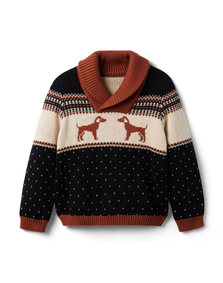 Fair Isle Dog Sweater