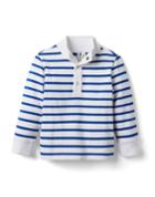 Striped Jersey Pullover