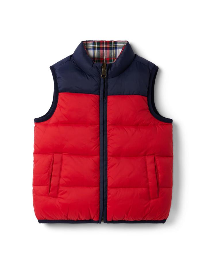 Reversible Puffer Vest