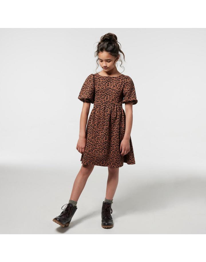 Leopard Ponte Dress