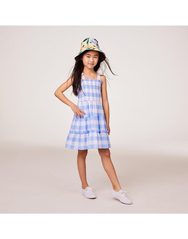 Gingham Smocked Sundress