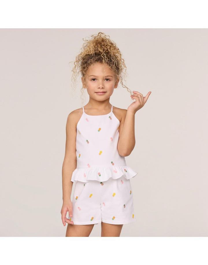 Pineapple Pique Romper