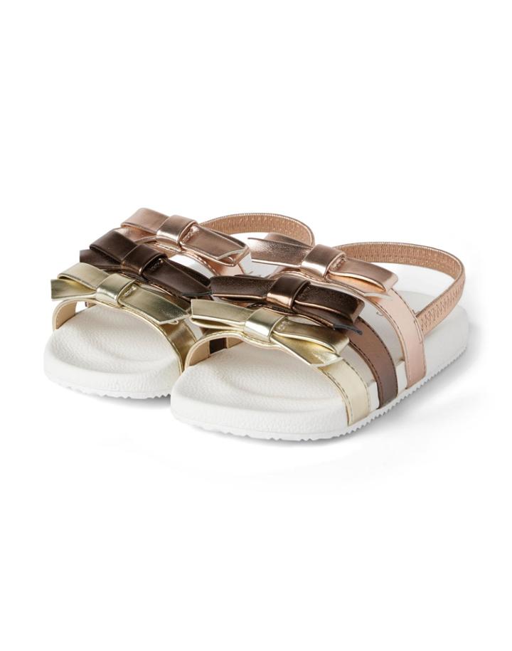 Metallic Bow Pool Slide