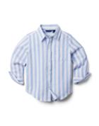 The Striped Linen-cotton Shirt