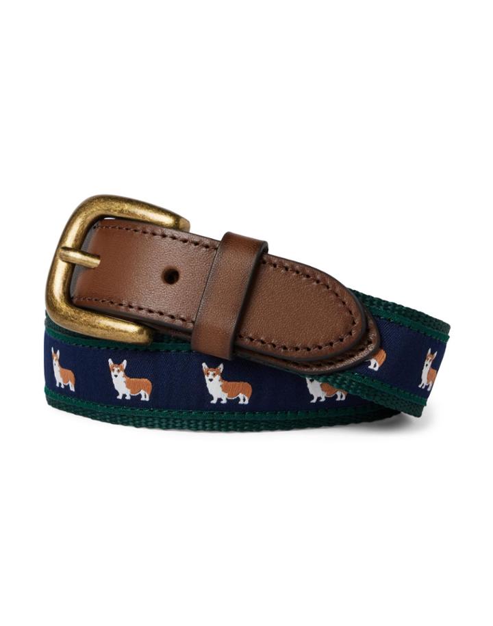 Embroidered Corgi Belt