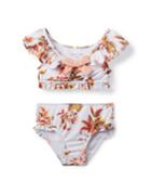 Floral Bow Recycled 2-piece Swimsuit