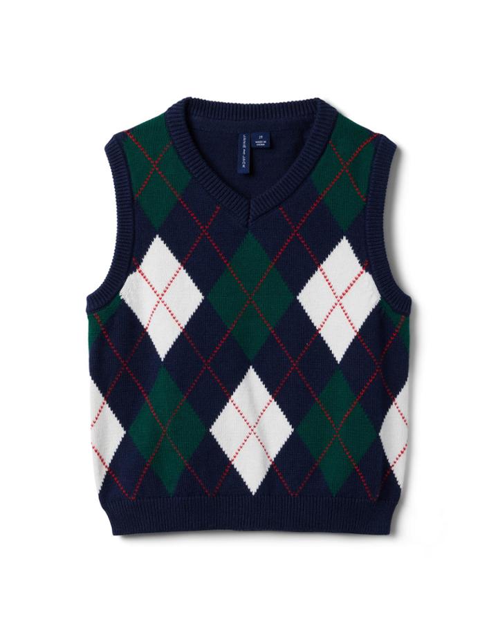 Argyle Sweater Vest