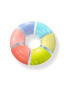 Sunnylife Rainbow Gloss Pool Ring Floatie