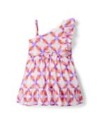 Tie Dye Cold Shoulder Sundress