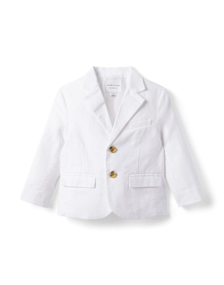 Linen-cotton Blazer