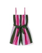 Striped Gauze Romper