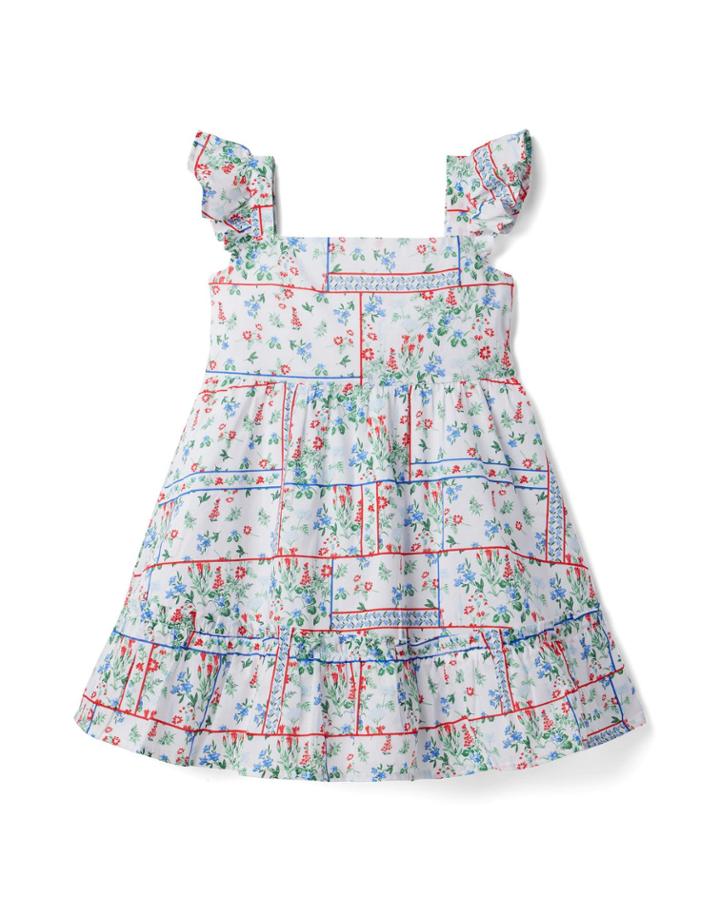 Floral Patchwork Sundress