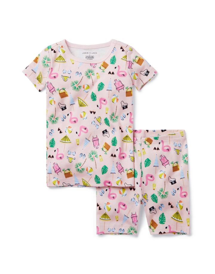 Beach Dreamland Short Pajama Set