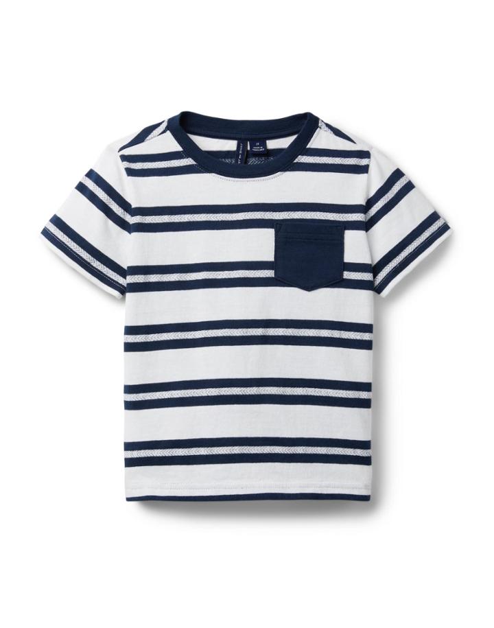 Striped Jacquard Tee