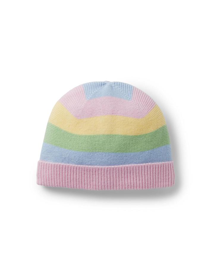 Pastel Striped Beanie