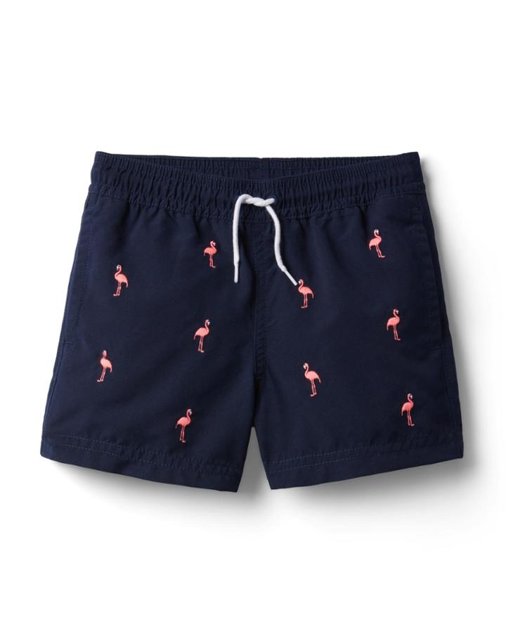 Flamingo Swim Trunk