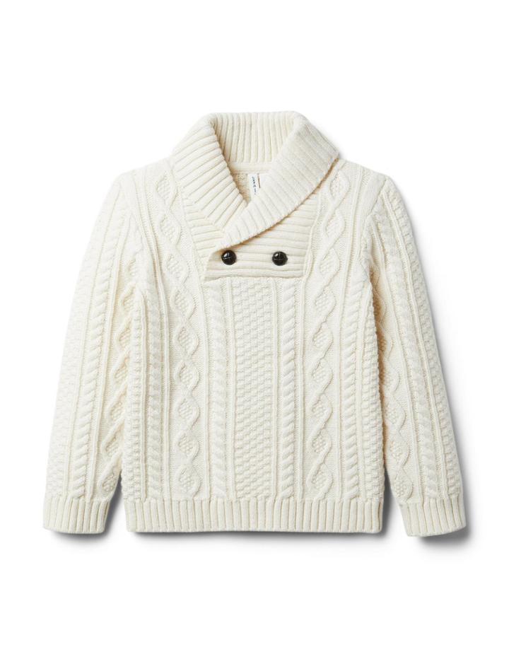 The Shawl Collar Sweater