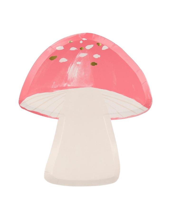 Meri Meri Fairy Toadstool Plate Set