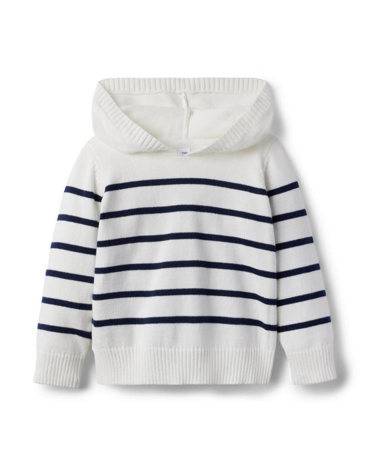 Striped Hooded Sweater