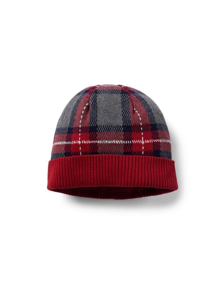 Plaid Beanie