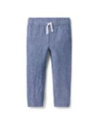 Linen Pull-on Pant