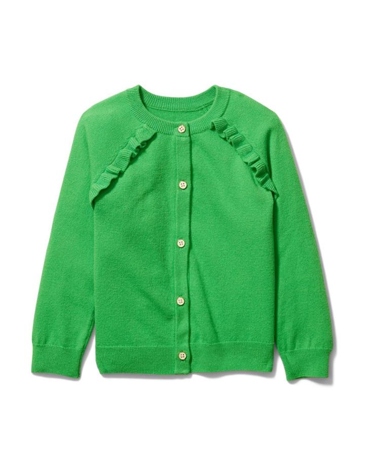 Ruffle Cardigan