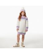 Fair Isle Heart Sweater Dress