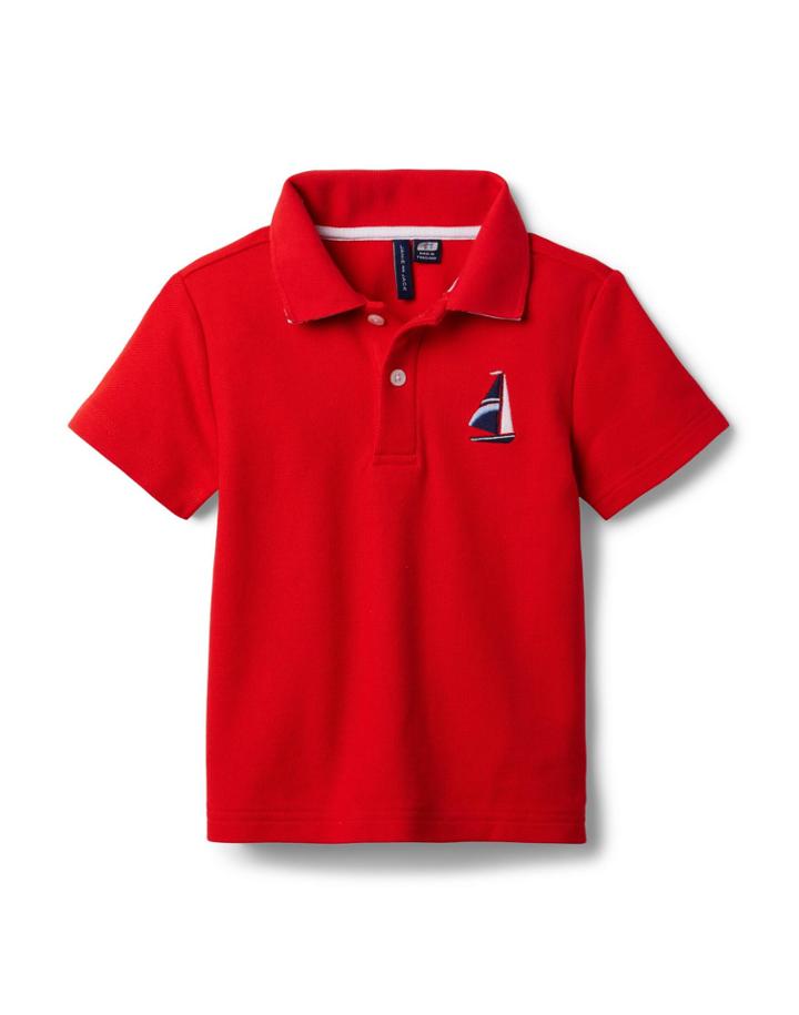 Sailboat Pique Polo