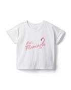 Flamingle Cropped Tee