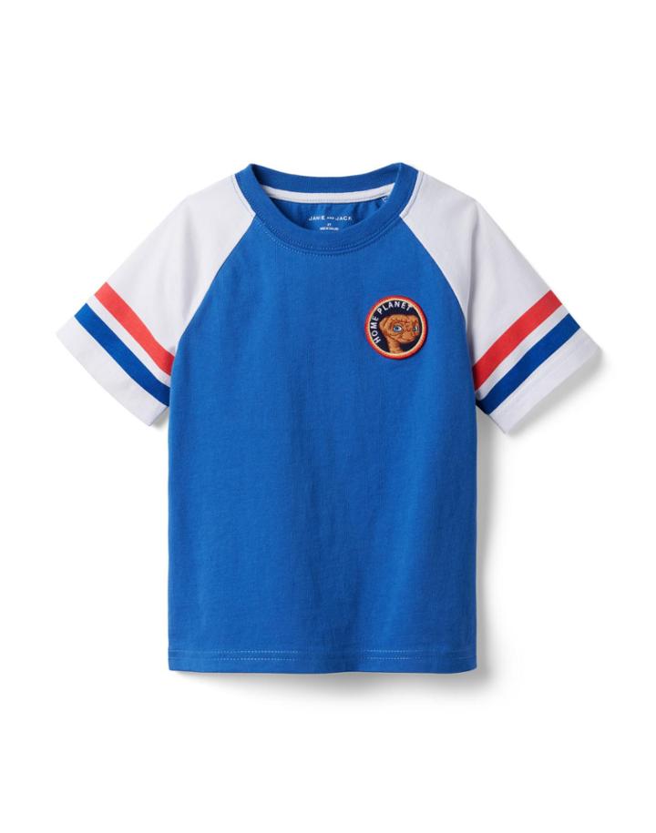 E.t. Colorblocked Patch Tee