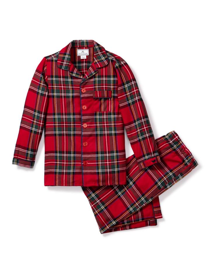 Petite Plume Imperial Tartan Pajama Set