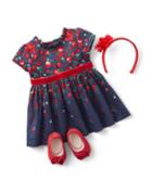 American Girl X Janie And Jack Wrapped In Roses Doll Dress For Bitty Baby
