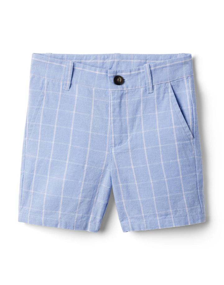 Tattersall Linen Short