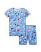 Starry Night Dog Short Pajama Set