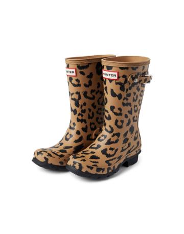 Hunter Original Kids Tall Leopard Rain Boot