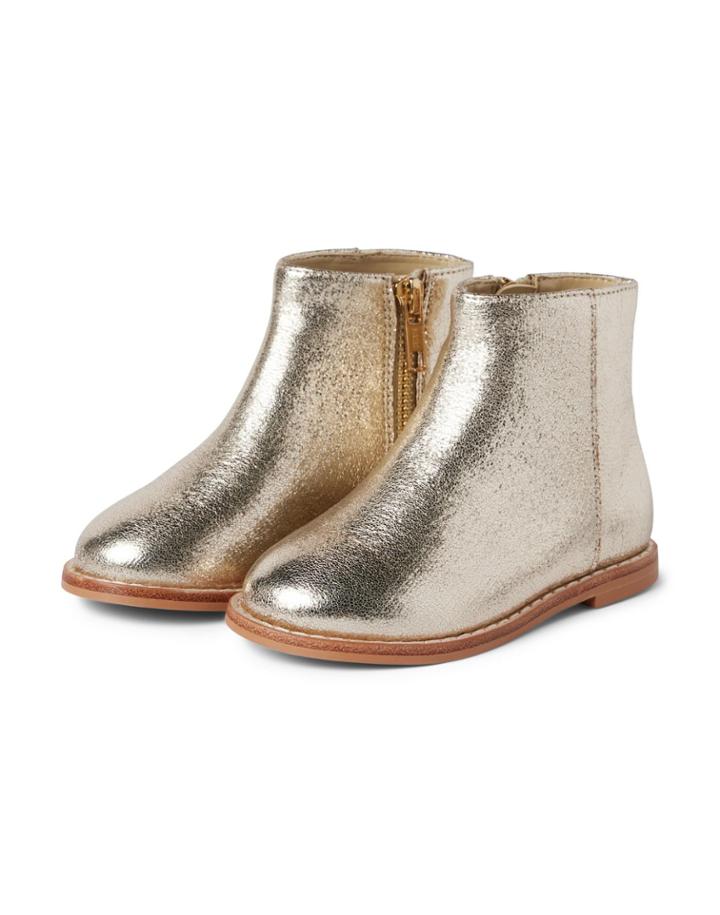 Metallic Bootie