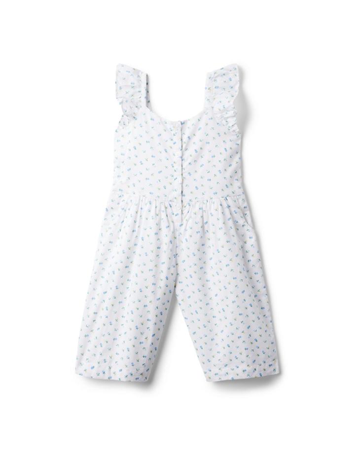 Floral Button Jumpsuit