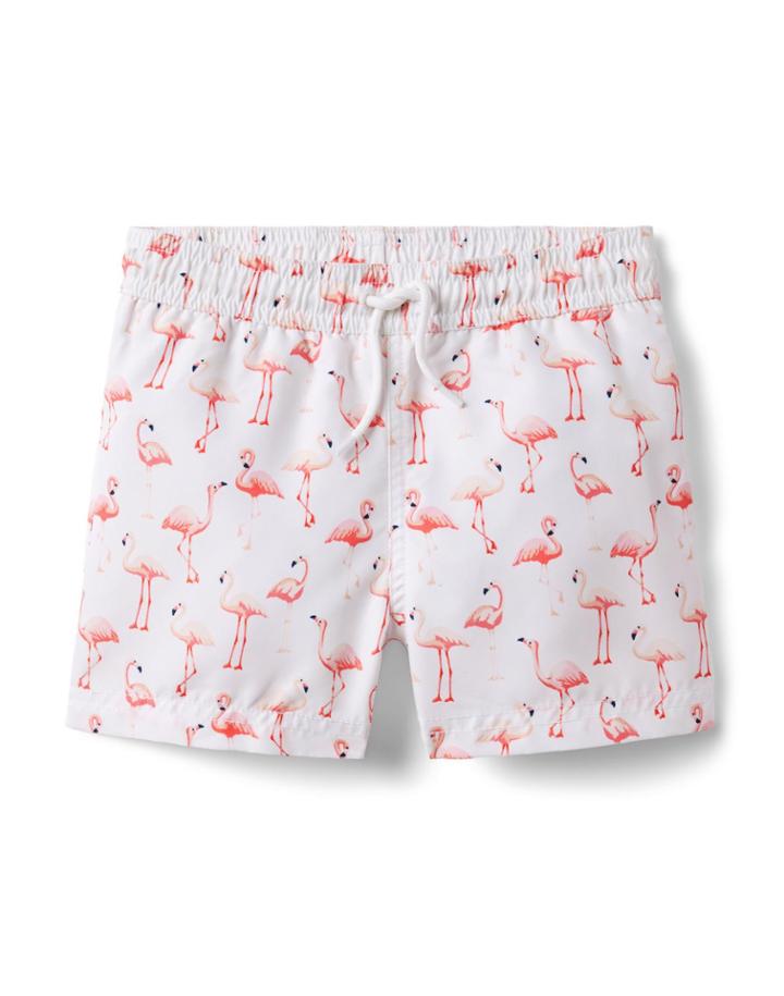 Flamingo Recycled Swim Trunk
