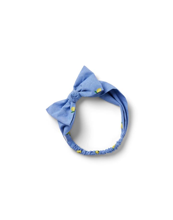 Baby Lemon Bow Soft Headband