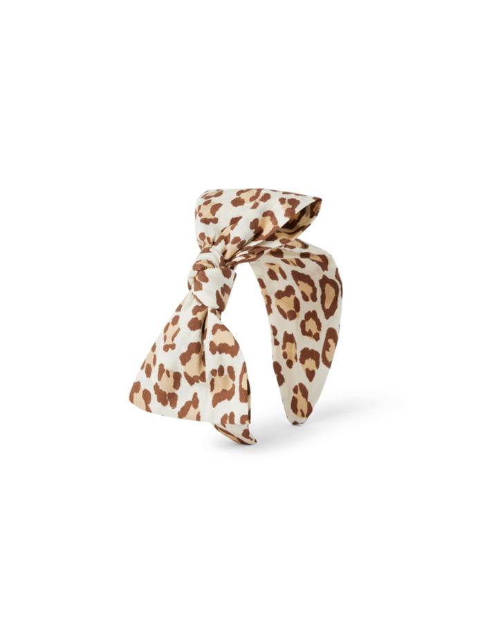 Leopard Bow Headband