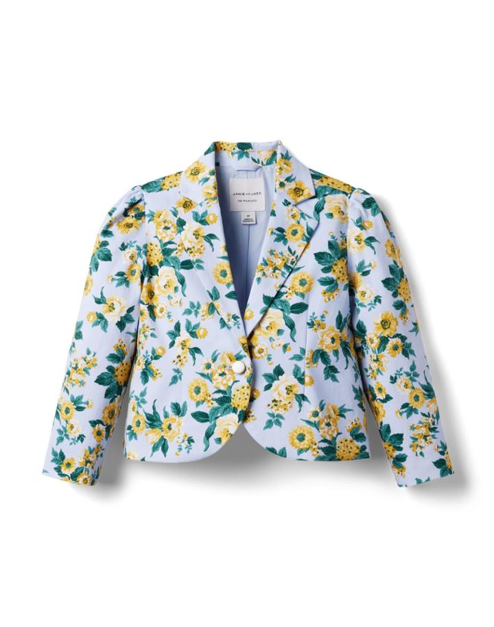 Floral Sateen Jacket