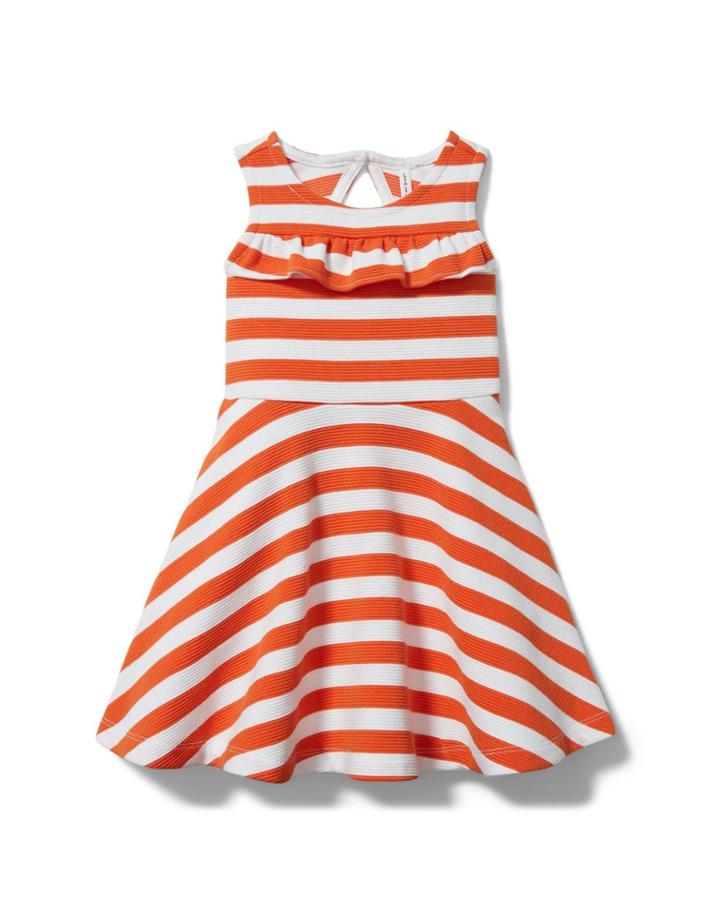 Striped Textured Dress