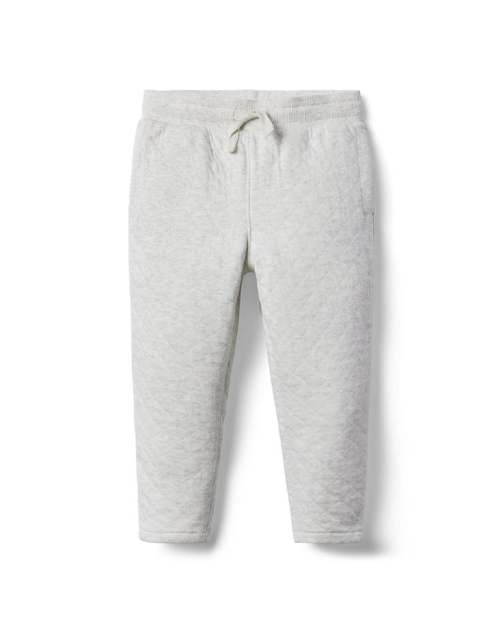 Quilted Tapered Jogger