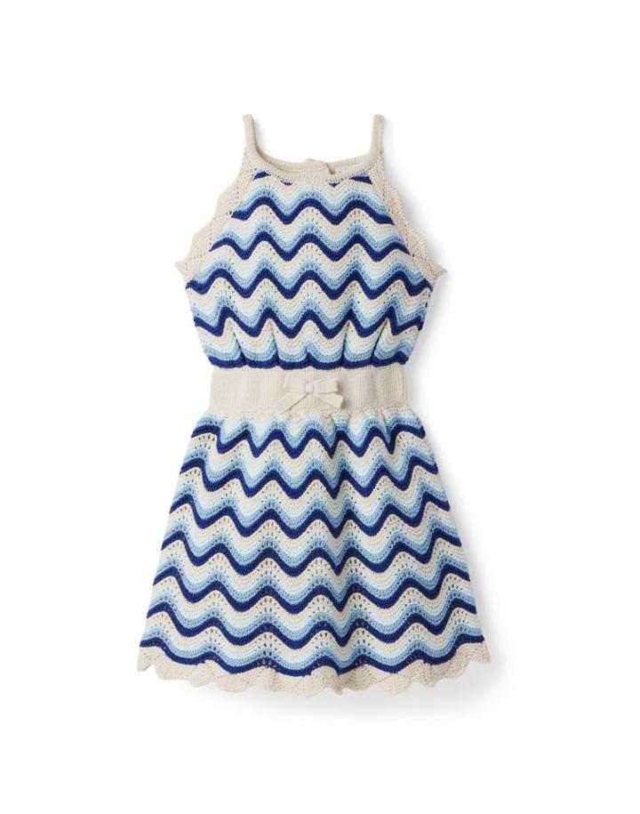Zig Zag Crochet Dress